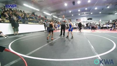 75 lbs Rr Rnd 3 - Samuel Sparks, Catoosa Wrestling vs Jeremiah Sanchez, Sperry Wrestling Club