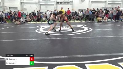 120-C lbs Round Of 32 - Mason Quarles, IN vs Nico Maisel, WV