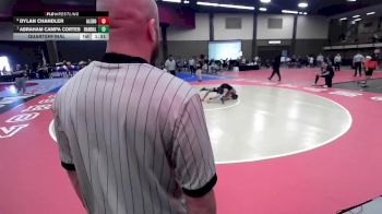 120 lbs Quarterfinal - Abraham Campa Cortes, Canyon Randall vs Dylan Chandler, Aledo