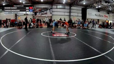 70 kg Cons. Round 4 - Eugene Harney, Buies Creek Wrestling Club vs Carson DesRosier, Charleston Regional Training Center