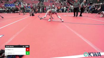 73-76 lbs Consolation - Drake Paul, Maize Wrestling Club vs Raiden Johns, Collinsville Cardinal Youth Wrestling