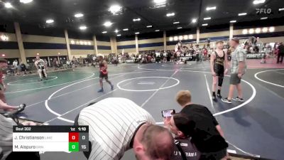 126 lbs Rr Rnd 2 - Jacob Christianson, Lake Steven WC vs Malachi Aispuro, Grindhouse WC