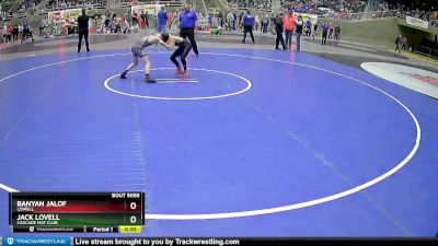 92 lbs Champ. Round 2 - Banyan Jalof, Lowell vs Jack Lovell, Cascade Mat Club