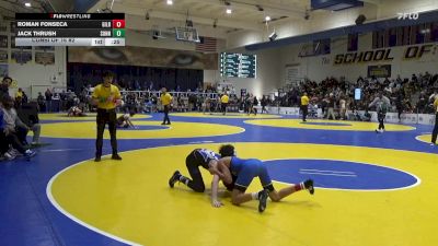 109 lbs Consi Of 16 #2 - Roman Fonseca, Gilroy vs Jack Thrush, Sunnyside (AZ)