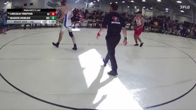148 lbs Champ. Round 1 - Mason Robles, Nebraska vs Lincoln Treffer, Adams Central