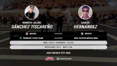 Roberto Julián Sánchez Tiscareño vs Carlos Hernandez 2026 ADCC MXC Open