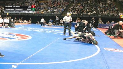 106 Class 4 lbs Champ. Round 1 - Omran Ghuneim, Lafayette (Wildwood) vs Dominick Ferranto, Ft. Zumwalt North