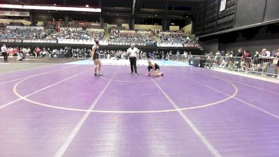 155 lbs Cons. Round 1 - Alexandria Moore, Kansas City-Turner HS vs Kyrah Martinez, Goddard-Eisenhower HS