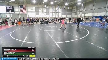 59 lbs Champ. Round 1 - Kelsey Loeun, WA vs Emily Frost, NY
