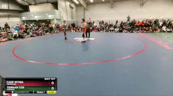 120 lbs Cons. Round 3 - Tiernan Cox, Windsor vs Cade Wynia, Coronado