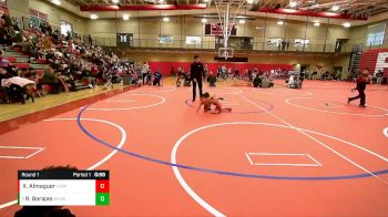 36-41 lbs Round 1 - Royce Barajas, Moses Lake Wrestling Club vs Xavier Almaguer, Victory Wrestling-Central WA