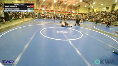 155 lbs Rr Rnd 2 - Aiden Johnson, Wagoner Takedown Club vs Corbin Morrison, Salina Wrestling Club