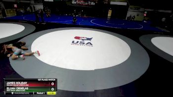 157 lbs 1st Place Match - James Holiday, Rough House Wrestling vs Elijah Ornelas, Red Wave Wrestling