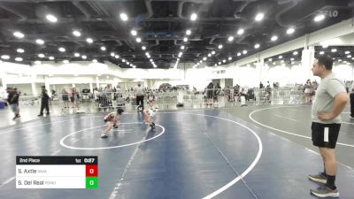 58 lbs 2nd Place - Sebastian Axtle, Savage House WC vs Sier Del Real, Pomona Elite