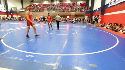 140 lbs Round Of 16 - David Miller, Verdigris vs MyKale Thomas, Fort Gibson