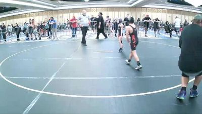 61 lbs Round Of 16 - Liam Baker, Savage House WC vs Johnathan Bandy, San Clemente Girls