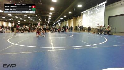 55 lbs Rr Rnd 5 - Zane Montoya, Juggernaut Wrestling Club vs Ashe Padilla, Juggernaut Wrestling Club