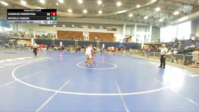 285 lbs Champ. Round 1 - Charles Rosenthal, Oneonta State vs Mykola Fabian, Onondaga Community College