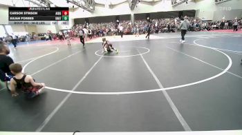 56-B lbs Round Of 32 - Carson Stinson, All I See Is Gold Academy vs Julian Forbes, Unattached
