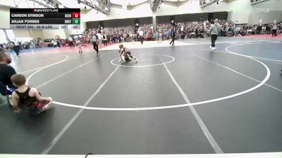 56-B lbs Round Of 32 - Carson Stinson, All I See Is Gold Academy vs Julian Forbes, Unattached