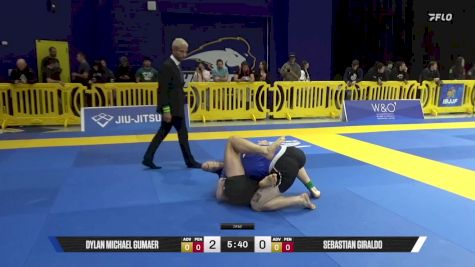 Sebastian Giraldo vs Dylan Michael Gumaer 2025 Pan IBJJF Jiu-Jitsu No-Gi Championship