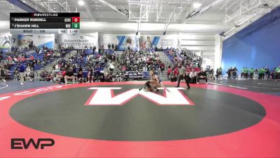 106 lbs Champ. Round 1 - Parker Rundell, Gardner Edgerton vs J`shawn Hill, Wichita Southeast