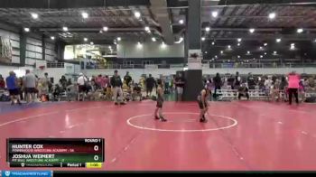 60 lbs Round 1 - Hunter Cox, Powerhouse Wrestling Academy vs Joshua Weimert, Pit Bull Wrestling Academy