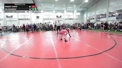 98.9-105.2 lbs Round Robin 5 - Paisley Casto, WV vs Gia Zachrich, OH