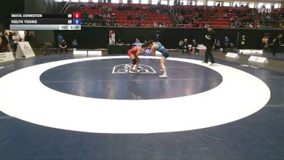 53kg Cons. Round 3 - Maya Johnston, Dinos WC vs Kelyn Young, Guelph WC
