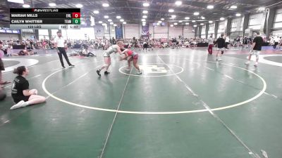 120 lbs Rr Rnd 3 - Mariah Mills, Evil Empire vs Cailyn Whittier, Team RJN Green