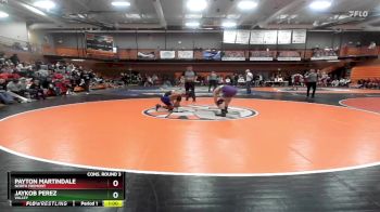 144 lbs Cons. Round 3 - Jaykob Perez, Valley vs Payton Martindale, North Fremont