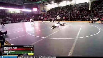 1st Place Match - Brooklyn Pace, Girls 6A vs Star Vargas, Girls 1A-3A