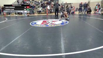 60 lbs Cons. Round 3 - Joseph Cain, ANML vs John Kremer, Worthington Trojans