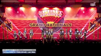 The California All Stars-Ontario - Lady Ammo [2026 L3 Junior - Flex - Medium Day 3] 2026 Spirit Sports Grand Nationals