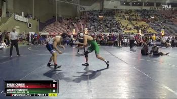 174 lbs Placement Matches (16 Team) - Adler Osborn, Wisconsin-Parkside vs Miles Curtis, Grand Valley State