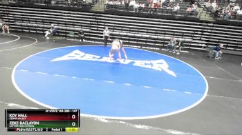 147 lbs Cons. Round 2 - Koy Hall, Cedar Valley vs Zeke Baclayon, Layton High School