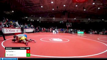 182 lbs Semifinal - Mayson Lewis, Shenandoah vs Brayden Tincher, Eastern Hancock