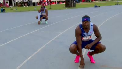 Aaron Brown With The EASY 200m Continental Tour Win