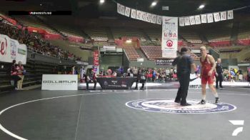 Champ. Round 2 - Cael Humphrey, High Desert Wrestling Club vs Logan Hammon, Huntington Beach High School Wrestling