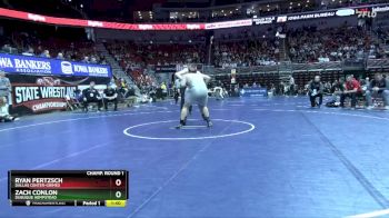 3A-285 lbs Champ. Round 1 - Zach Conlon, Dubuque Hempstead vs Ryan Pertzsch, Dallas Center-Grimes