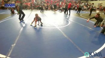 40-43 lbs Semifinal - Hunter Prose, Jay Wrestling Club vs Elizabeth Berryhill, Morris Wrestling Association