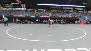180 lbs 3rd Place Match - Jannell Avila, Baker vs 2 India Page, Lindsey Wilson