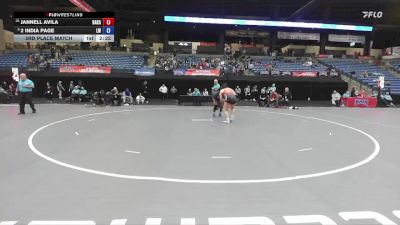 180 lbs 3rd Place Match - Jannell Avila, Baker vs 2 India Page, Lindsey Wilson