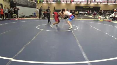 190 lbs Champ. Round 2 - Bryce Williams, Iowa vs Kamdyn Kraklio, Hawkeye Wrestling Academy