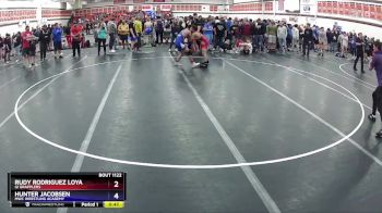 126 lbs Semifinal - Rudy Rodriguez Loya, GI Grapplers vs Hunter Jacobsen, MWC Wrestling Academy