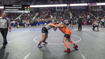 125 lbs Semifinal - Espin Navarro-Olson, South Central Punisher vs Lauren Garrison, Ogden`s Outlaws