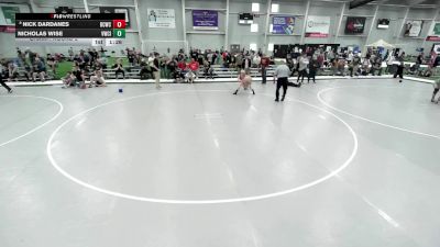 Junior Boys - 138 lbs Champ. Round 2 - Nicholas Wise, Viking Wrestling Club (IA) vs Nick Dardanes, Bear Cave Wrestling Club