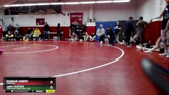 144 lbs Champ. Round 2 - Liam Huston, Yorktown Wrestling Club vs Gunnar Asbery, Speedway