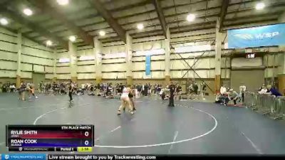 180 lbs 5th Place Match - Rylie Smith, Utah vs Roan Cook, Alaska