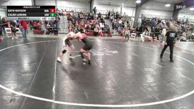 140-141 B Round 1 - Caleb Luehrs, Central vs Zayn Watson, Rawlins